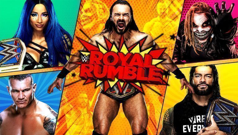 WWE todo listo para Royal Rumble 2021